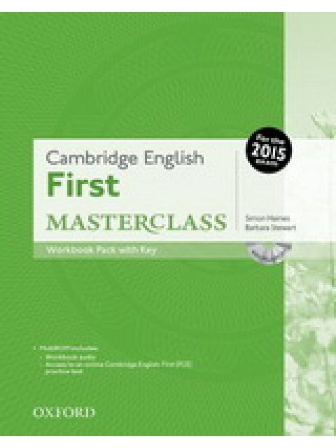 CAMBRIDGE ENGLISH FIRST MASTERCLASS WB WITH KEY (+ AUDIO CD) N/E