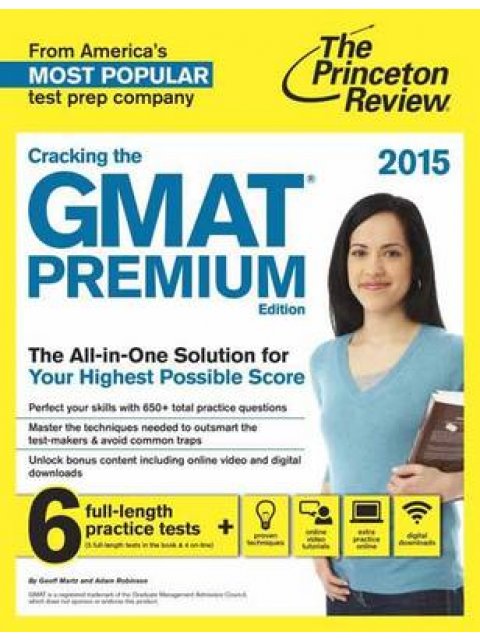 CRACKING THE GMAT WITH 6 PRACTICE TESTS