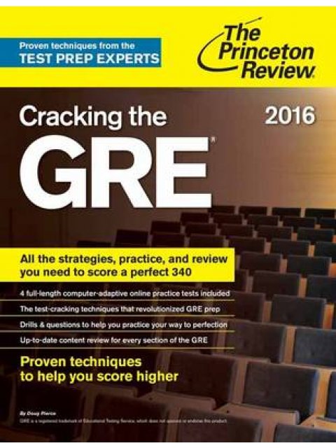 CRACKING THE GRE 2016 EDITION