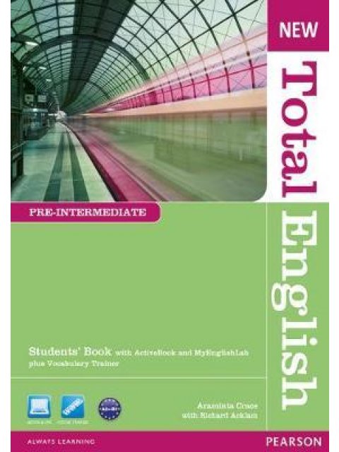 NEW TOTAL ENGLISH PRE-INTERMEDIATE SB (+ ACTIVE BOOK + MY ENGLISHLAB) & VOCABULARY TRAINER
