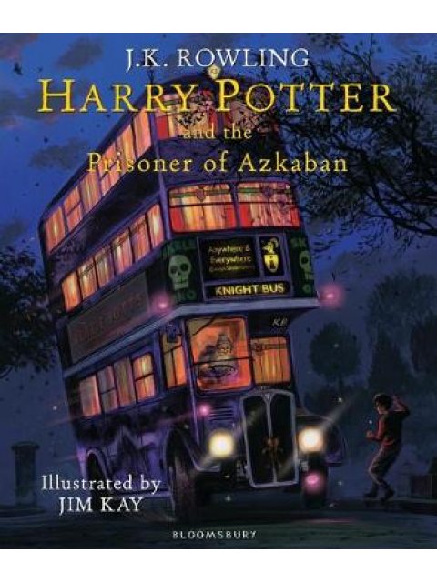 HARRY POTTER AND THE PRISONER OF AZKABAN ILLUSTRATED EDITION HC