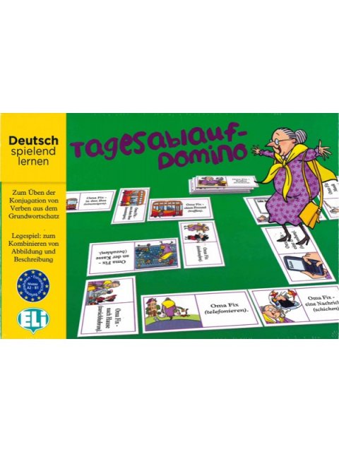 DAS TAGESABLAUF-DOMINO