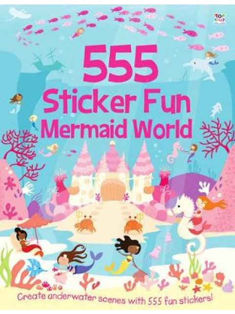 555 MERMAID WORLD (STICKER FUN)  PB