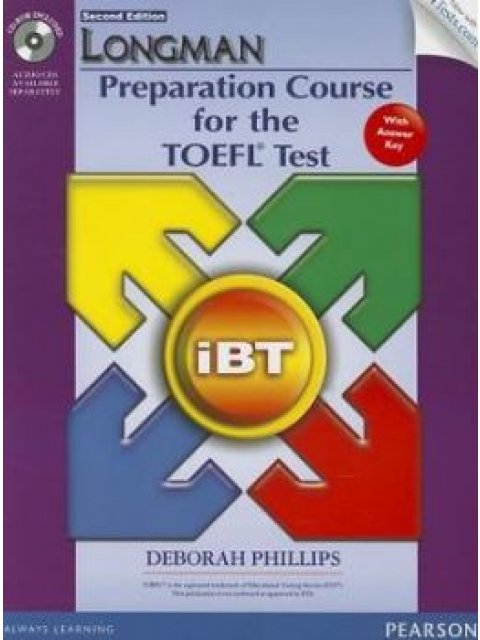 LONGMAN PREP TOEFL IBT W/CD-ROM, AK & I-TEST WITH ANSWER KEY 2ND ED