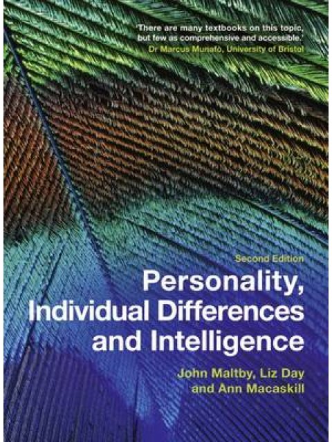 PERSONALITY, INDIVIDUAL DIFFERENCES AND INTELLIGENCE 2ND ED PB BIG FORMAT - SPECIAL OFFER 2ND ED PB 