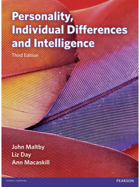 PERSONALITY, INDIVIDUAL DEFFERENCES AND INTELLIGENCE  PB