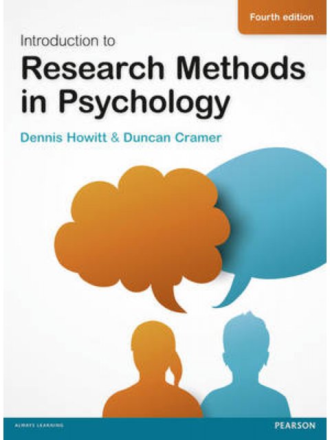 INTRODUCTION TO RESEARCH METHODS IN PSYCHOLOGY