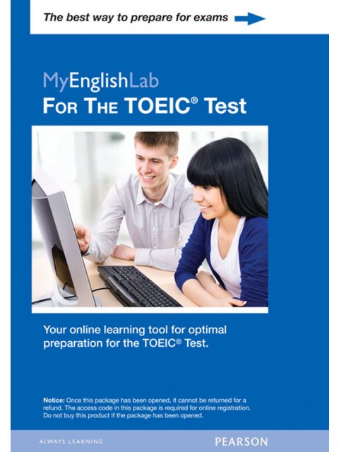LONGMAN PREP. SERIES FOR THE TOEIC MY ENGLISH LAB FOR THE TOEIC ACCESS CODE CARD 5TH ED