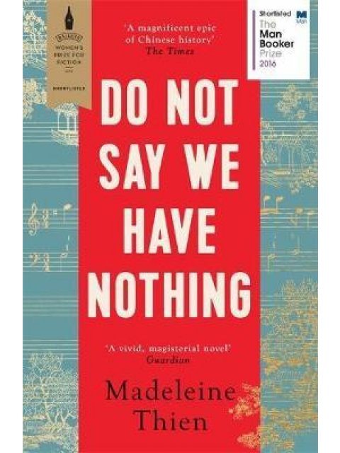 DO NOT SAY WE HAVE NOTHING  PB