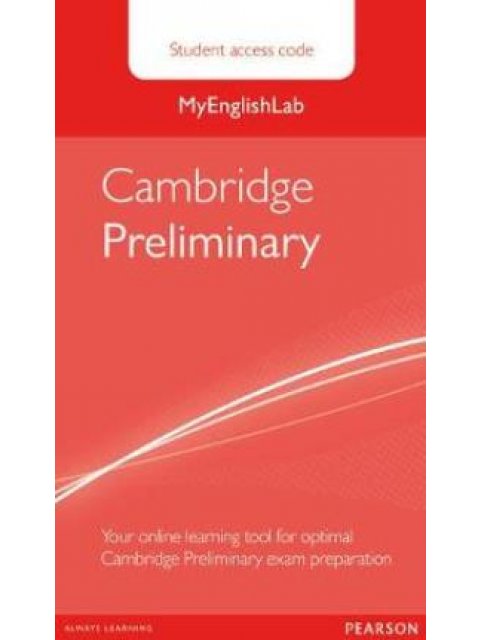 MY ENGLISH LAB : CAMBRIDGE PRELIMINARY STANDALONE STUDENT ACCESS CARD