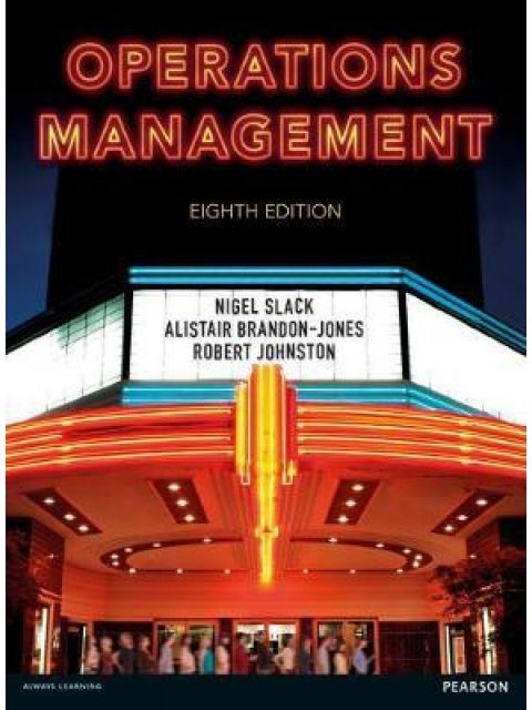 OPERATIONS MANAGEMENT 8TH ED