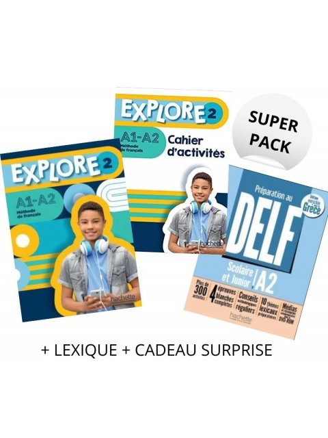 SUPER PACK EXPLORE 2 (LE + CA + LEXIQUE + CADEAU SURPRISE)