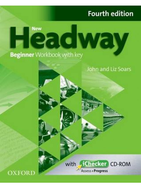 NEW HEADWAY BEGINNER WB WITH KEY (+ ICHECKER) 4TH ED