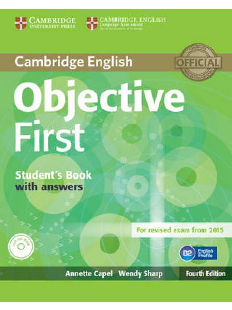 OBJECTIVE FIRST SB W/A (+ CD-ROM) 4TH ED