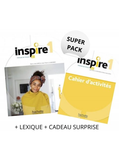 SUPER PACK INSPIRE 1 (LE + CA + LEXIQUE + CADEAU SURPRISE)