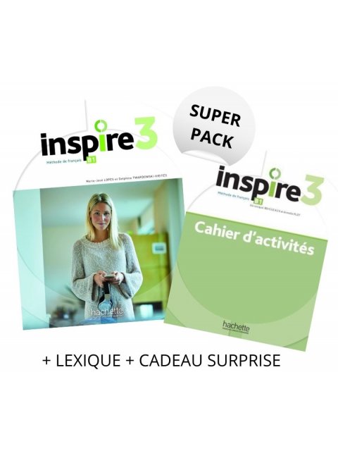 SUPER PACK INSPIRE 3 (LE + CA + LEXIQUE + CADEAU SURPRISE)