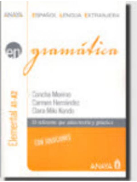 EN GRAMATICA A1 + A2 ELEMENTAL (+ CD) CON SOLUCIONES N/E