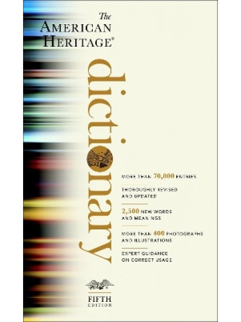 THE AMERICAN HERITAGE DICTIONARY PB