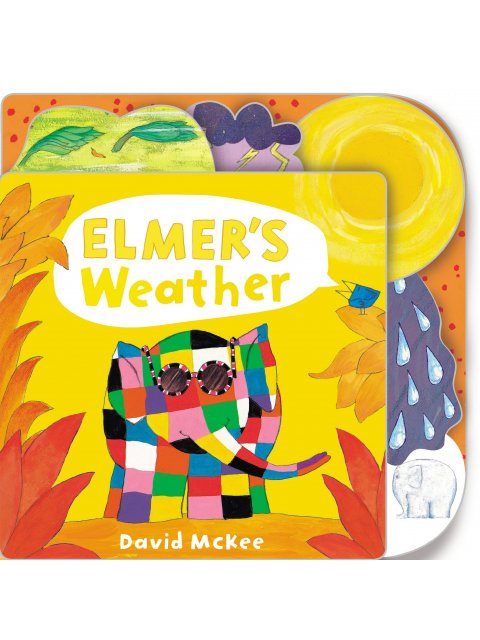 ELMER'S WEATHER: TABBED BOARD BOOK