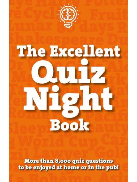THE EXCELLENT QUIZ NIGHT BOOK PB