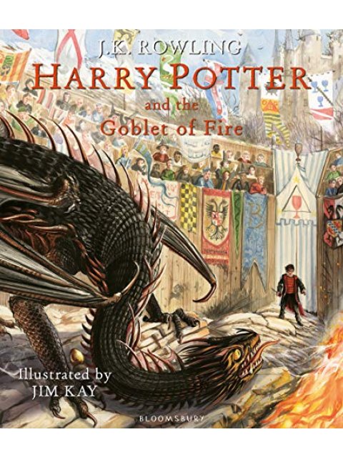 HARRY POTTER AND THE THE GOBLET OF FIRE ILLUSTRATED ED. HC