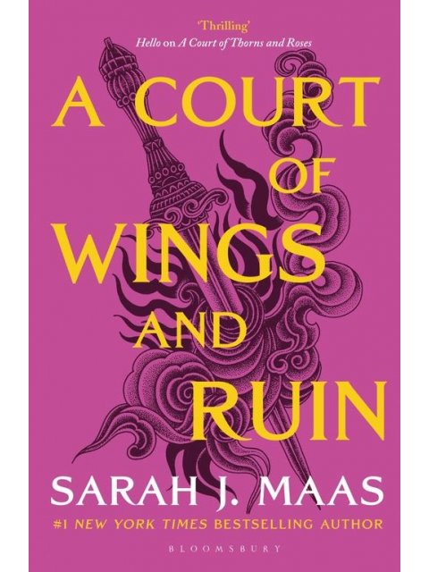 A COURT OF THORNS AND ROSES A COURT OF WINGS AND RUIN N/E PB