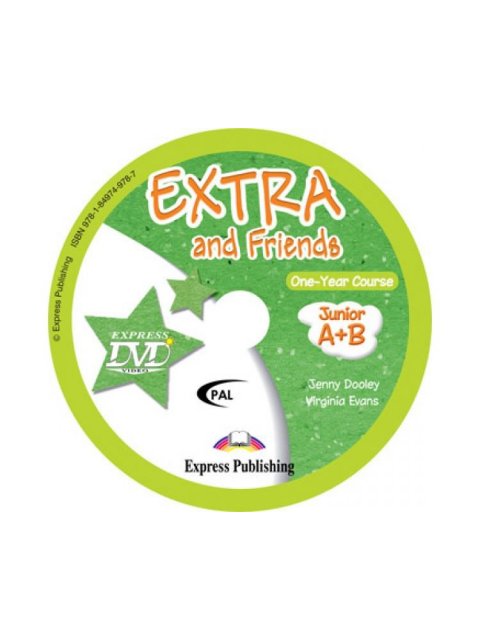EXTRA & FRIENDS JUNIOR A & B DVD VIDEO(PAL)