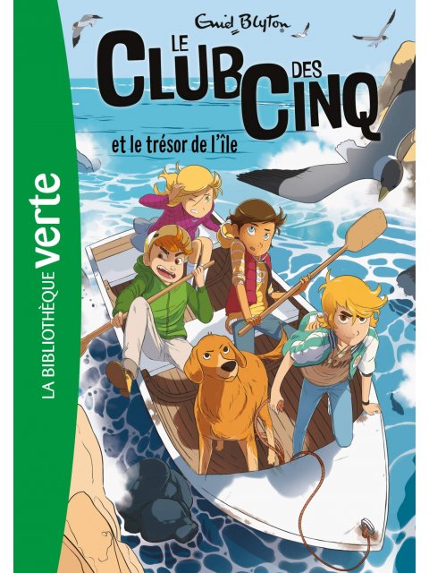 LE CLUB DES CINQ 01 NED - LE CLUB DES CINQ ET LE TRESOR DE L'ILE
