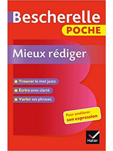 BESCHERELLE POCHE MIEUX REDIGER N/E