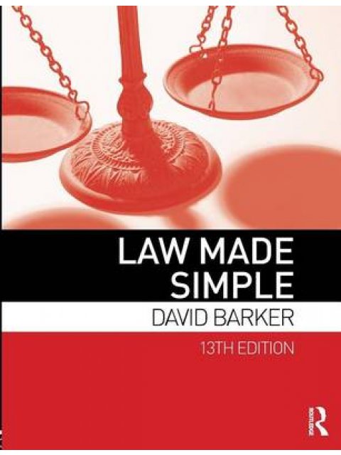 LAW MADE SIMPLE 13TH ED PB