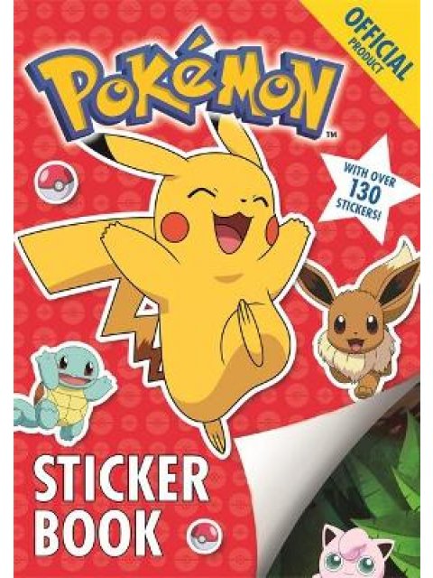 THE OFFICIAL POKÉMON STICKER BOOK  PB