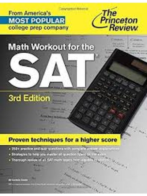 THE PRINCETON REVIEW MATH WORKOUT 3RD ED PB B FORMAT