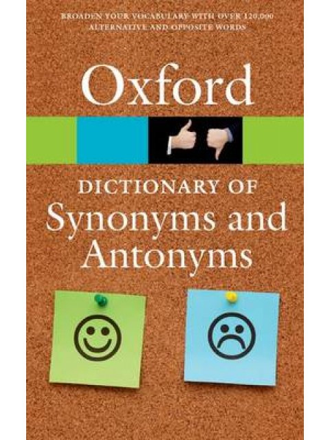 OXFORD DICTIONARY OF SYNONYMS AND ANTONYMS PB