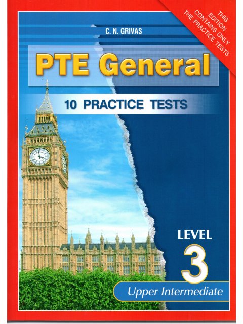 PTE GENERAL LEVEL 3 10 PRACTICE TESTS