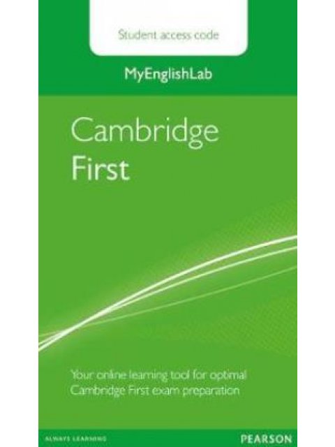 MY ENGLISH LAB : CAMBRIDGE FIRST STANDALONE STUDENT ACCESS CARD