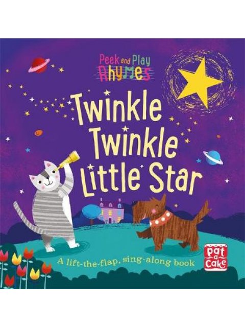 TWINKLE TWINKLE STAR : A BABY SING- ALONG BORAD BOOK WITH FLAPS TO LIFT