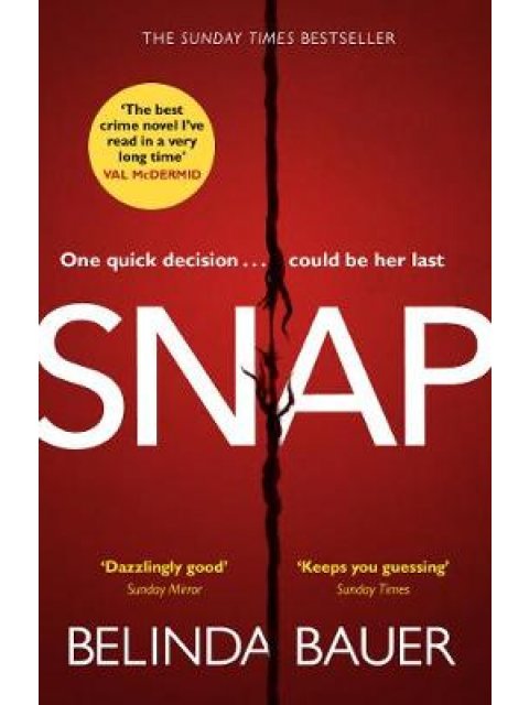 SNAP : THE BEST CRIME NOVEL I'VE READ IN A VERY LONG TIME PB