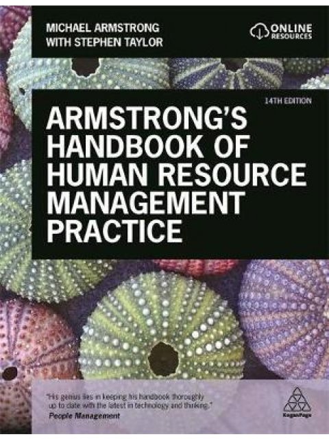 ARMSTRONG'S HANDBOOK OF HUMAN RESOURCE MANAGEMENT PRACTICE 14TH ED PB