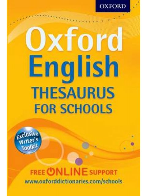 OXFORD ENGLISH THESAURUS FOR SCHOOLS 2012 PB