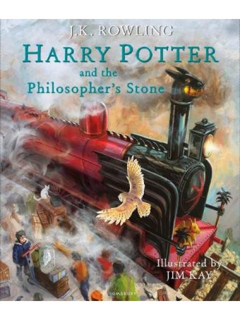 HARRY POTTER AND THE PHILOSOPHER'S STONE ILLUSTRATED ED. HC
