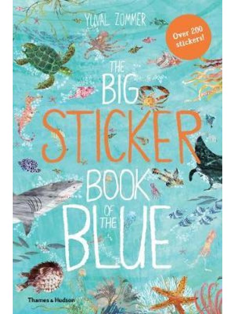 THE BIG STICKER BOOK OF BLUE PB