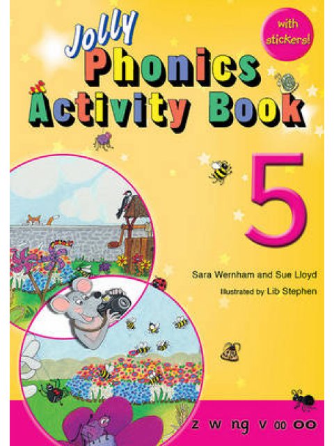 JOLLY PHONICS ACTIVITY BOOK 5 PB