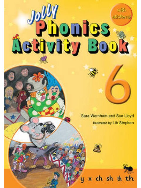 JOLLY PHONICS ACTIVITY BOOK 6 PB