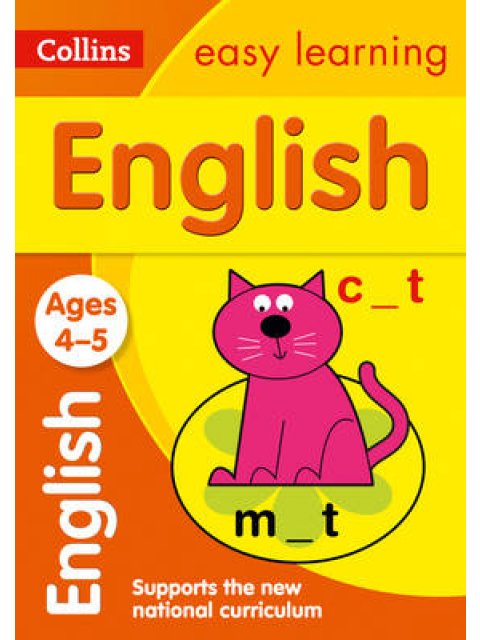 ENGLISH AGES 4-5 :COLLINS EASY LEARNING PB