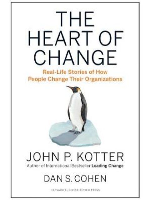 THE HEART OF CHANGE : REAL-LIFE STORIES OF HOW PEOPLE CHANGE THEIR ORGANIZATIONS PB
