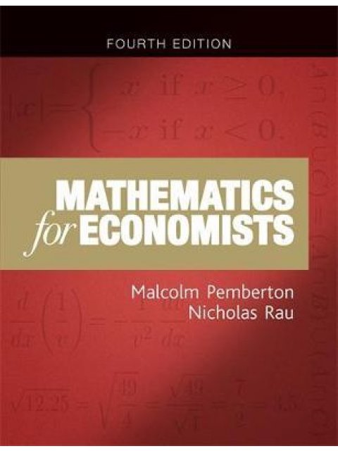 MATHEMATICS FOR ECONOMISTS PB