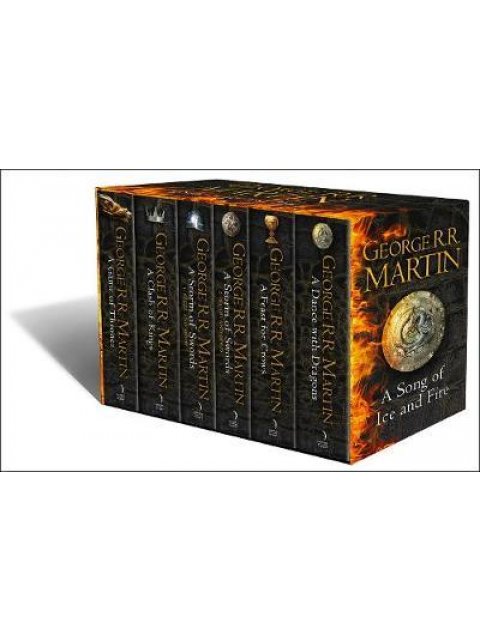 A GAME OF THRONES : THE STORY CONTINUES HC BOX SET