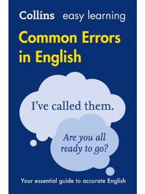 COLLINS EASY LEARNING : COMMON ERRORS IN ENGLISH 2ND ED