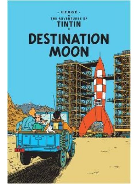 THE ADVENTURES OF TINTIN : DESTINATION MOON PB