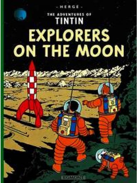 THE ADVENTURES OF TINTIN : EXPLORERS ON THE MOON PB